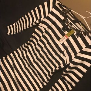 Black and White Gianni Bini Dress